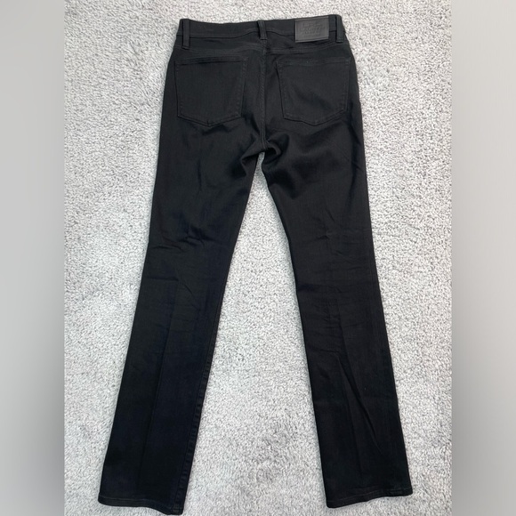 Lauren Ralph Lauren Jeans Womens 4 Black Denim Pants Classic Straight Preppy - Picture 4 of 5